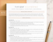 ATS Friendly Resume Template, Resume Template Word & Pages, Resume Google Docs, Modern Resume, ATS Compatible Professional Resume, CV