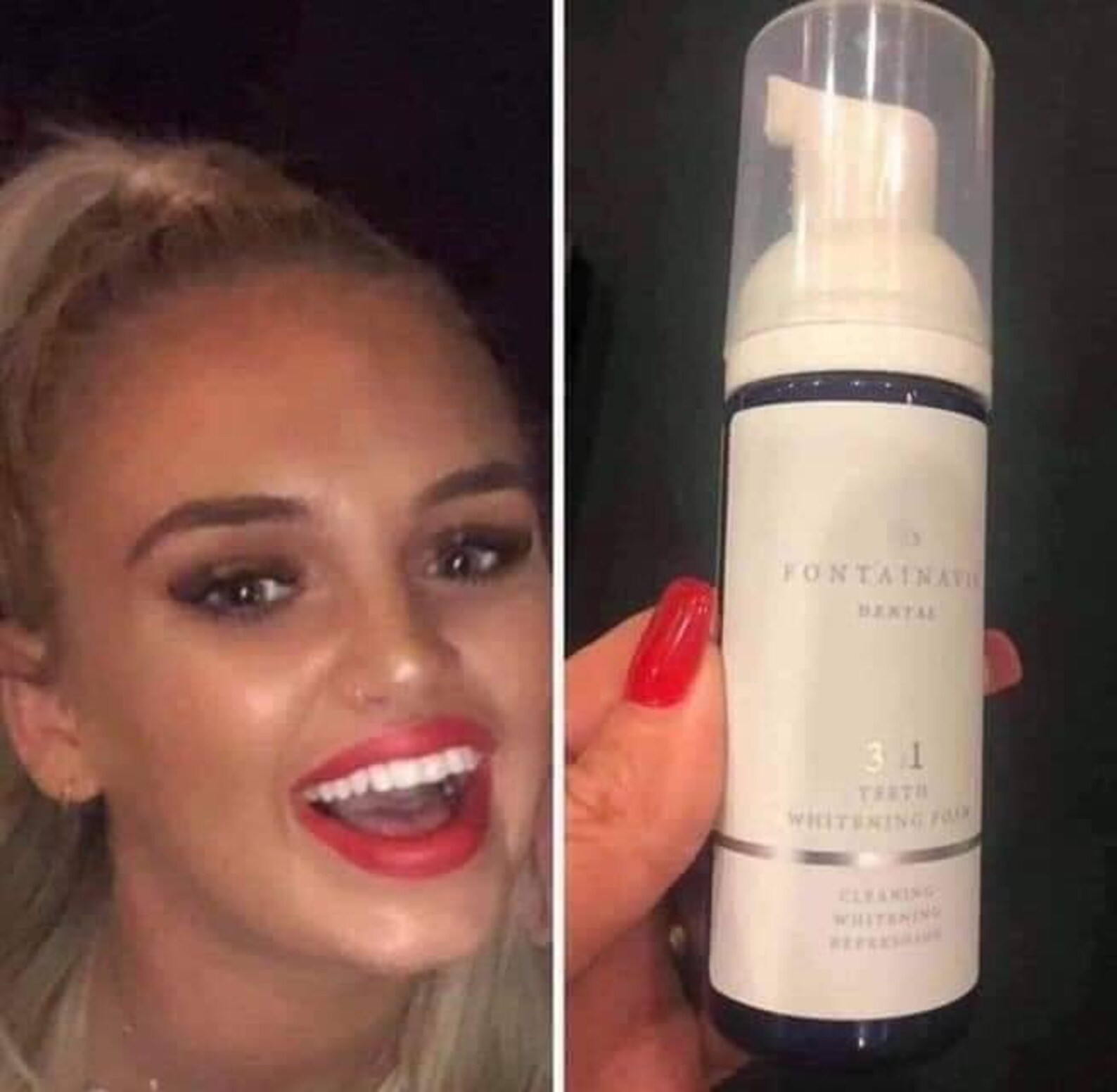 Fontainavie 3 in 1 Teeth Whitening Foam Fm World Free uk Etsy