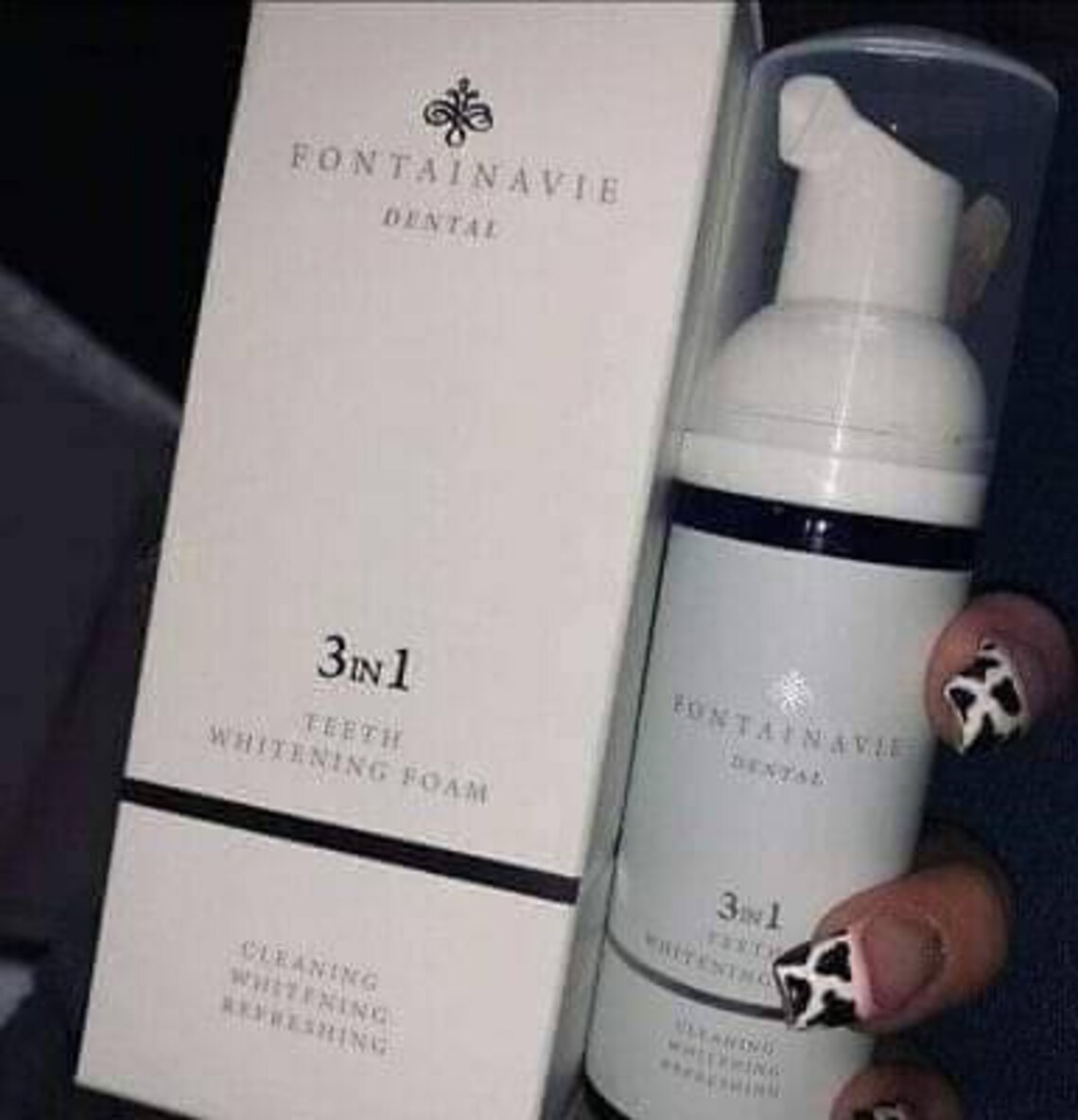 Fontainavie 3 in 1 Teeth Whitening Foam Fm World Free uk Etsy