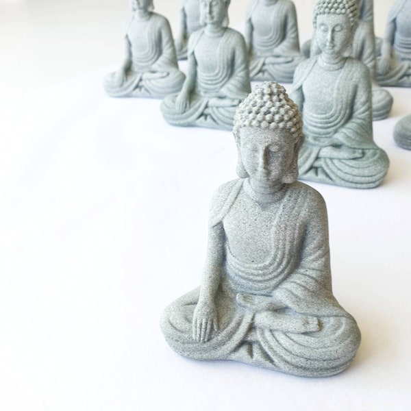 BUDDHA Statue. Zen Garden Peaceful Figurine . Tranquil Home Decor for Staying Calm during lockdown