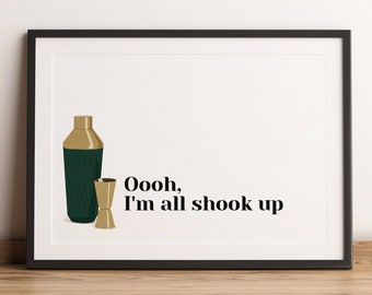 Oooh, I'm all shook up Print | All shook up - Elvis Presley