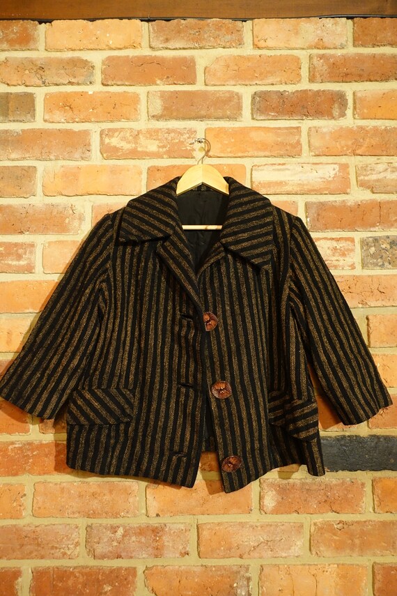 1960's Retro Mod Crop Jacket