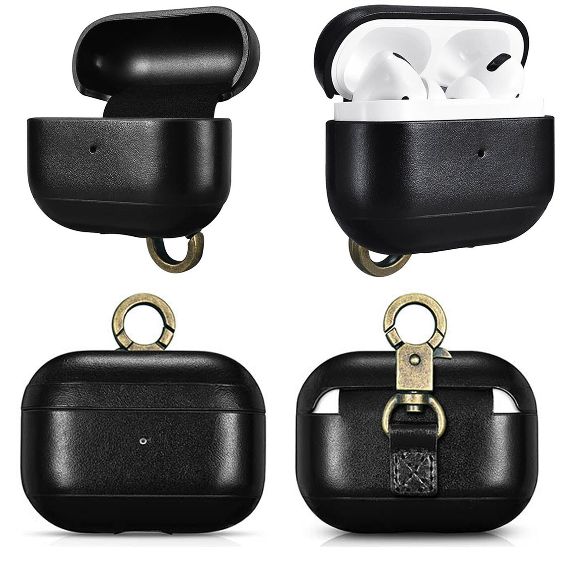 Airpod Pro Case Leather Airpod 1 Airpod 2 Case Black Leather Etsy UK