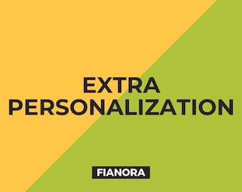 Additional Personalization Fee