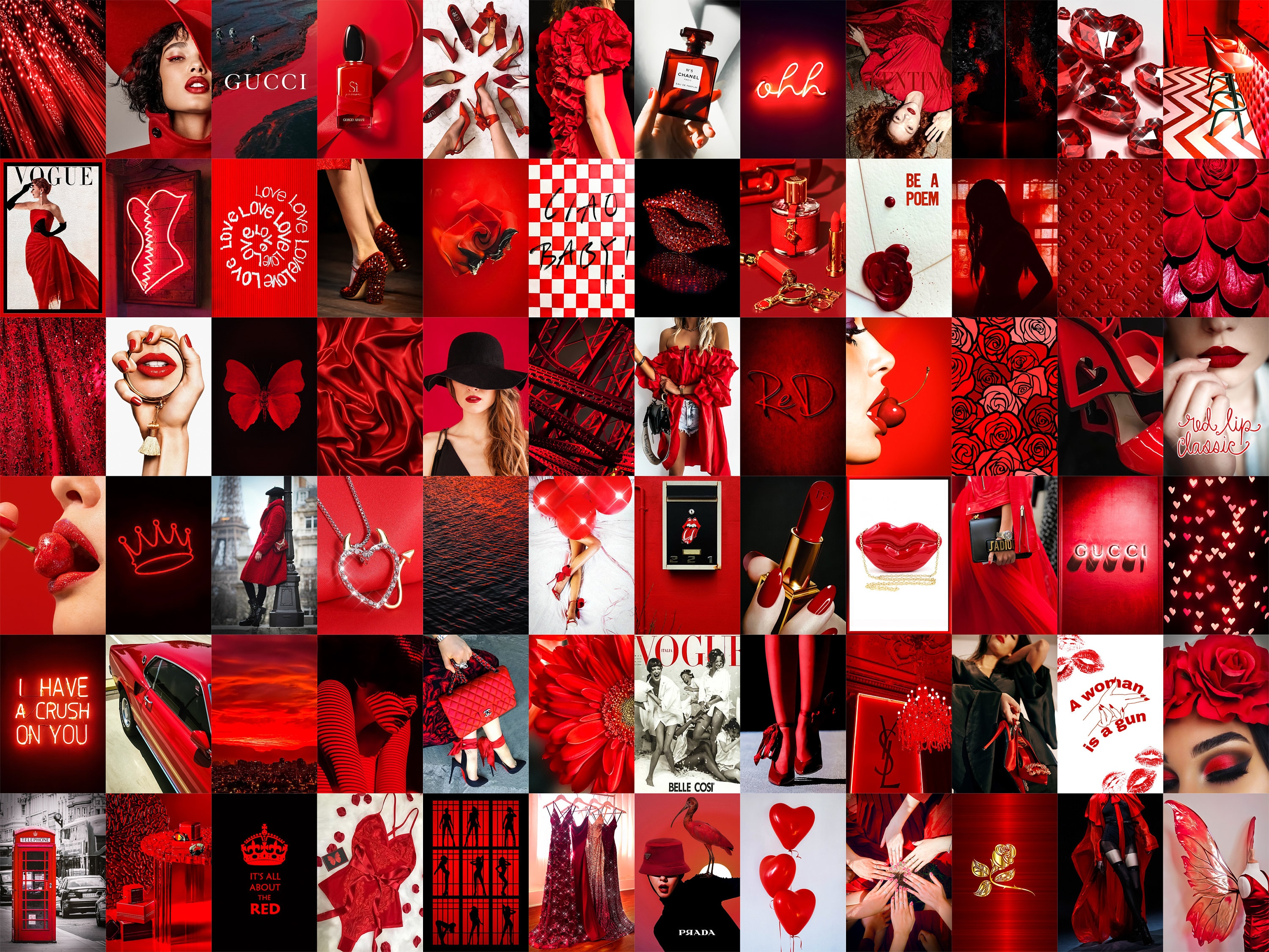110 Pcs Red Boujee Photo Collage Kit Aesthetic Red Baddie Room Etsy Canada 110 Pcs Red Boujee Photo Collage Kit Aesthetic Red Baddie Room Etsy Canada