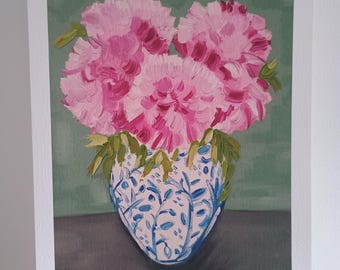 Going to the Chapel Floral Art Print: Botanical Giclée Fine Art