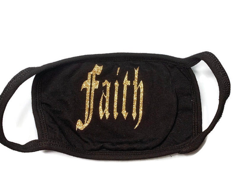 Christian Faith Face Maskreligious Face Mask Etsy