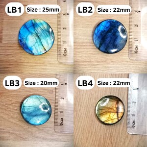 Natural labradorite cabochons, stones for micromacrame, oval, round, drops, triangular, flat back, beautiful flash, multifire AAA image 2