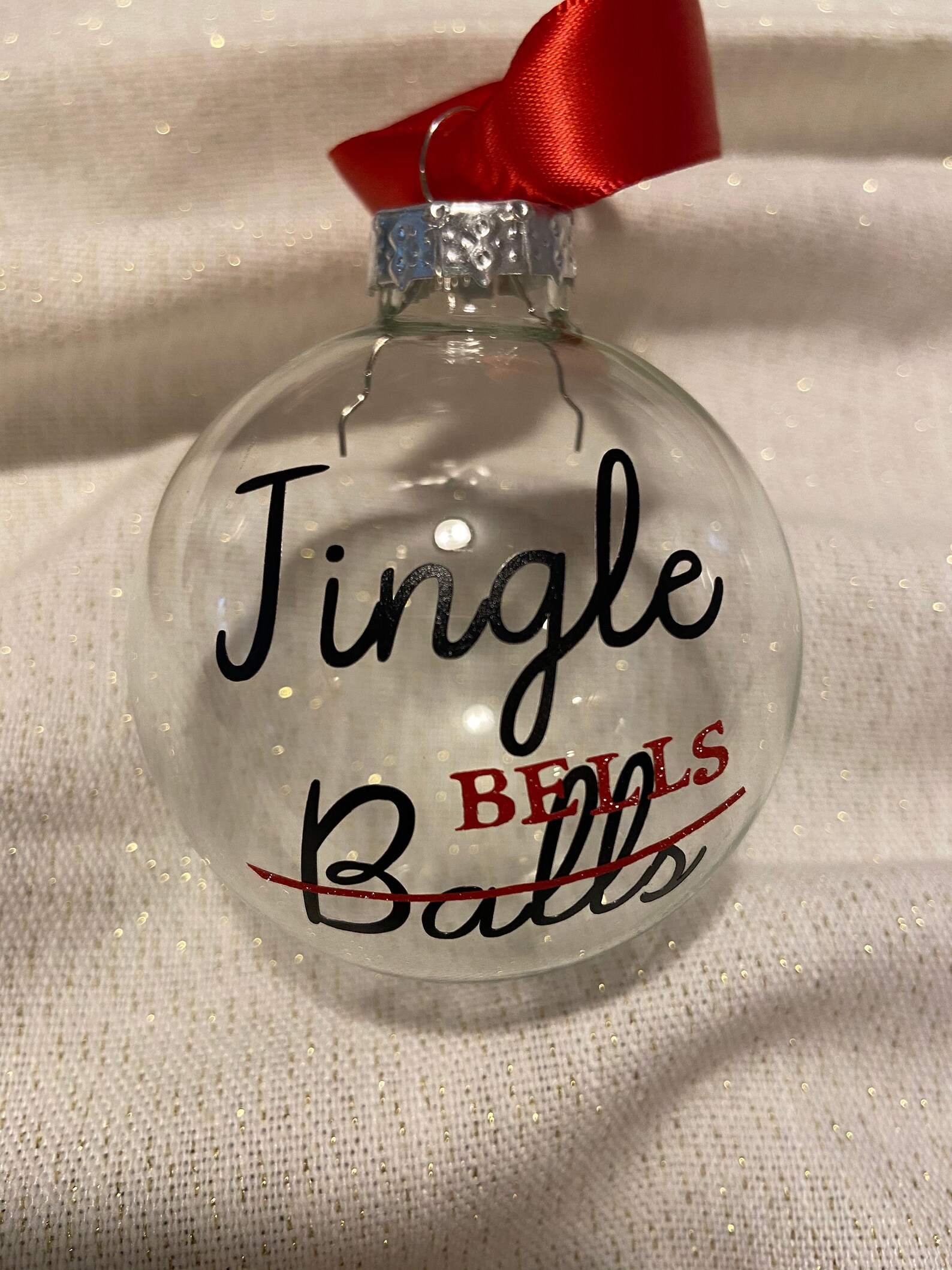 Funny Inappropriate Christmas Ornament Jingle Balls I mean Etsy