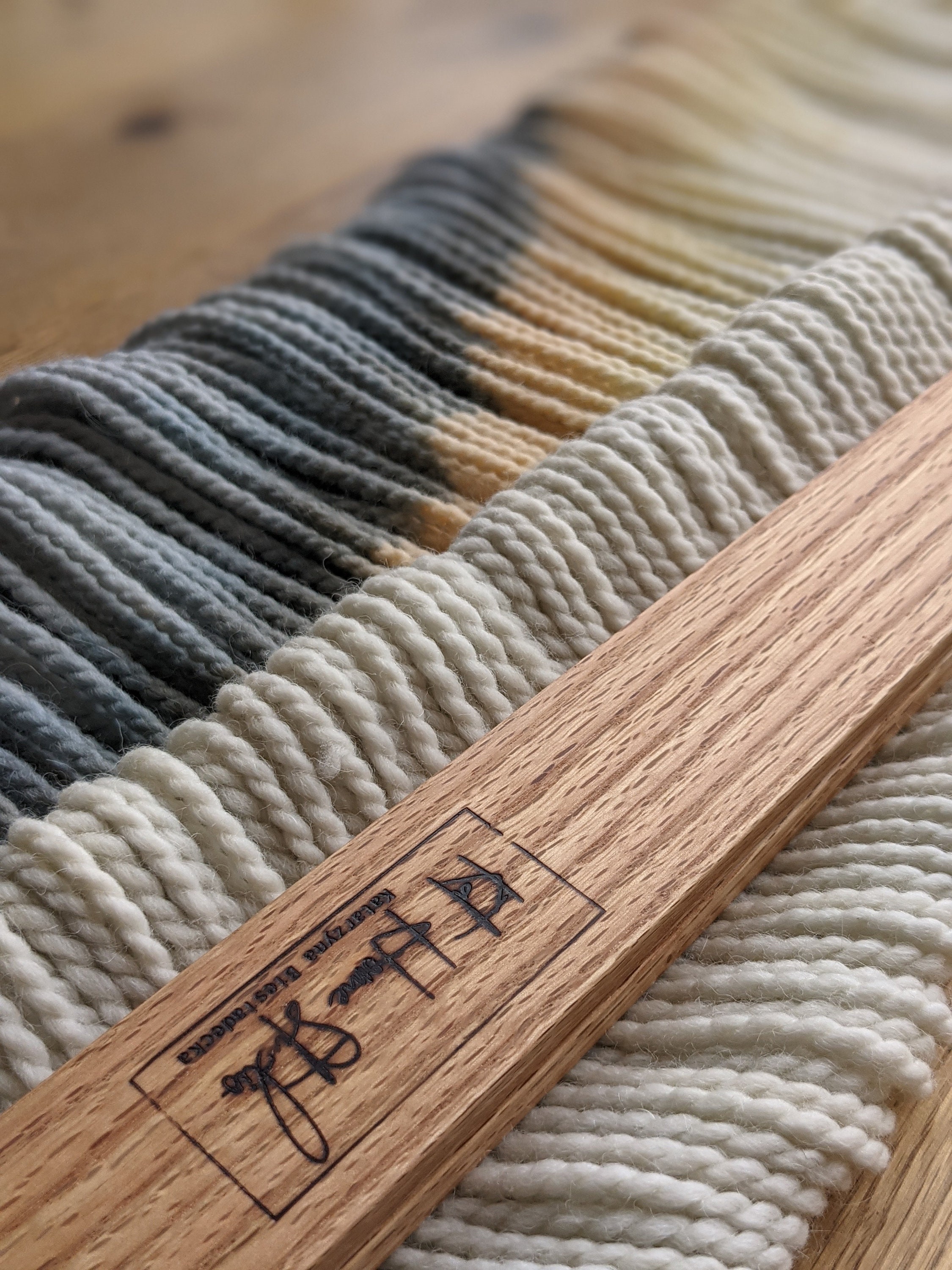 Dip dye yarn art fiber art macrame wall hanging dip dye Etsy