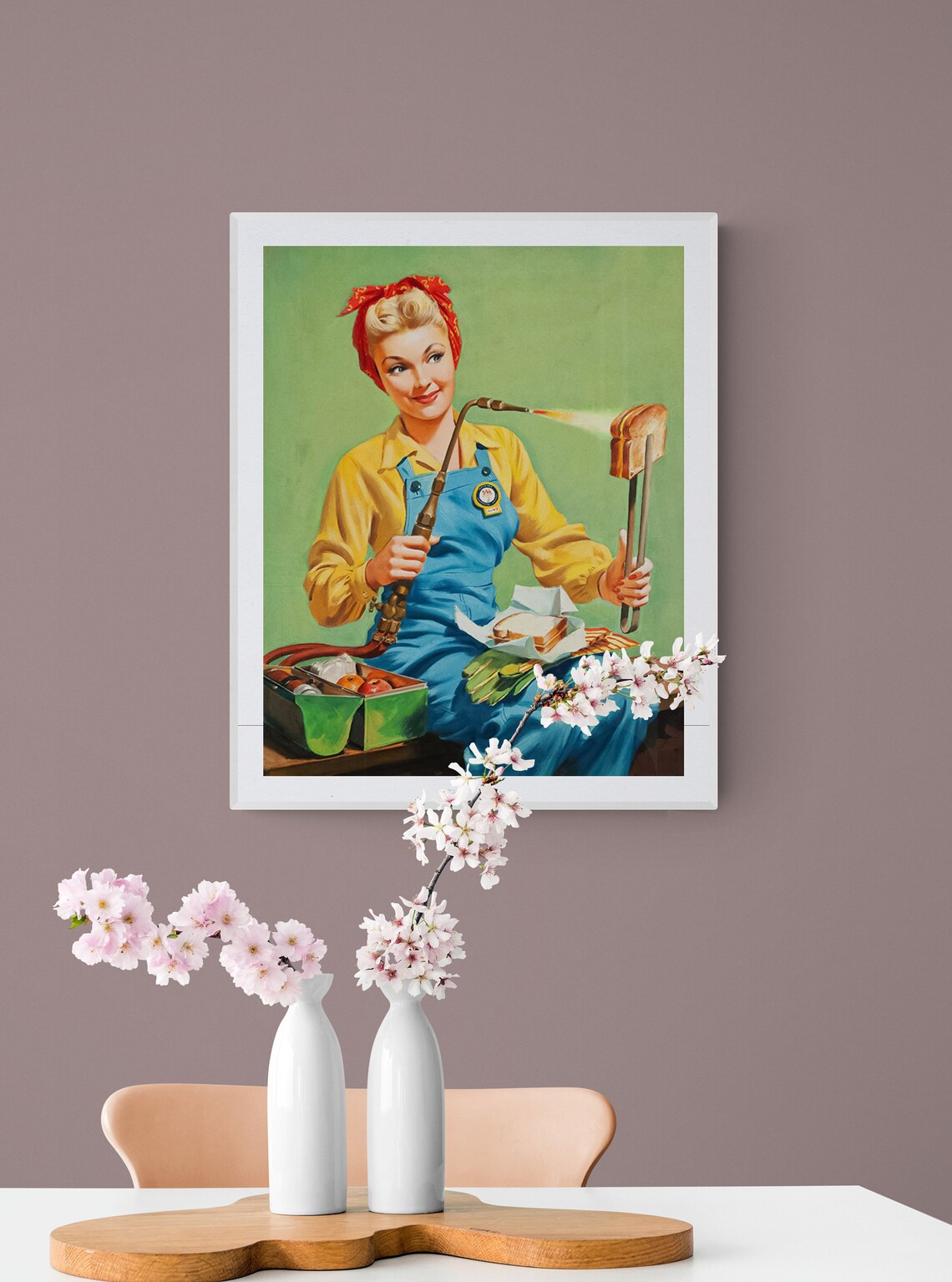 Kitchen Wall Decor Pinup Kitchen Poster Vintage Kitchen | Etsy