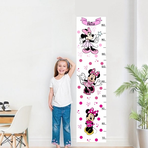 Croissance des murs METRO. Mobilier de chambre - MINNIE - Personnalisé, Idée cadeau