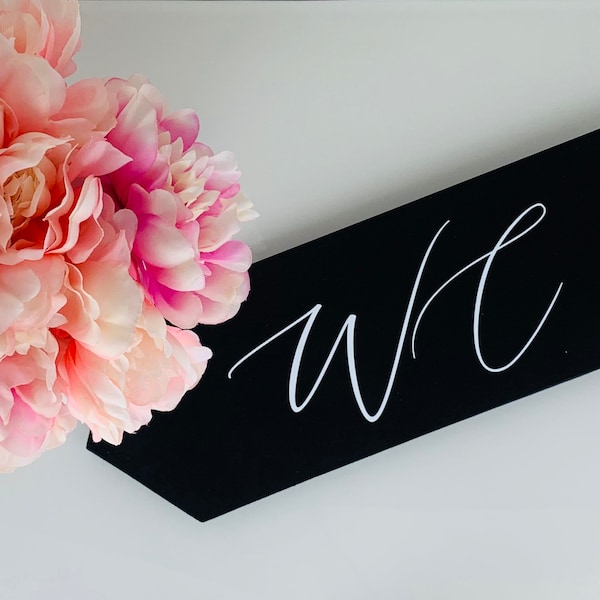 Hochzeit toilette Etsy.de