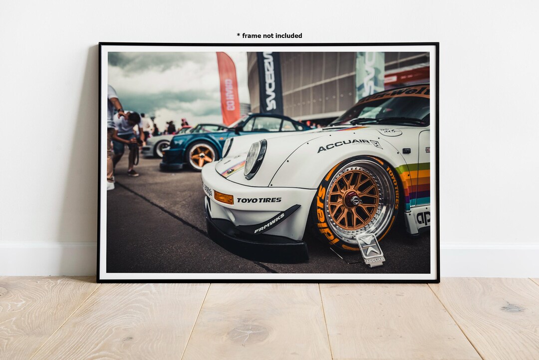 Porsche RWB Automotive Wall Art Print Poster - Etsy