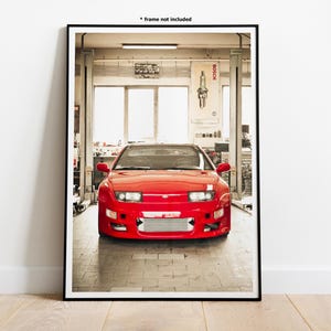 Nissan 300ZX Automotive Wall Art Print Poster