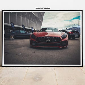 Mercedes-AMG GT Automotive Wall Art Print Poster