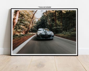 Subaru BRZ Rolling Automotive Wall Art Print Poster