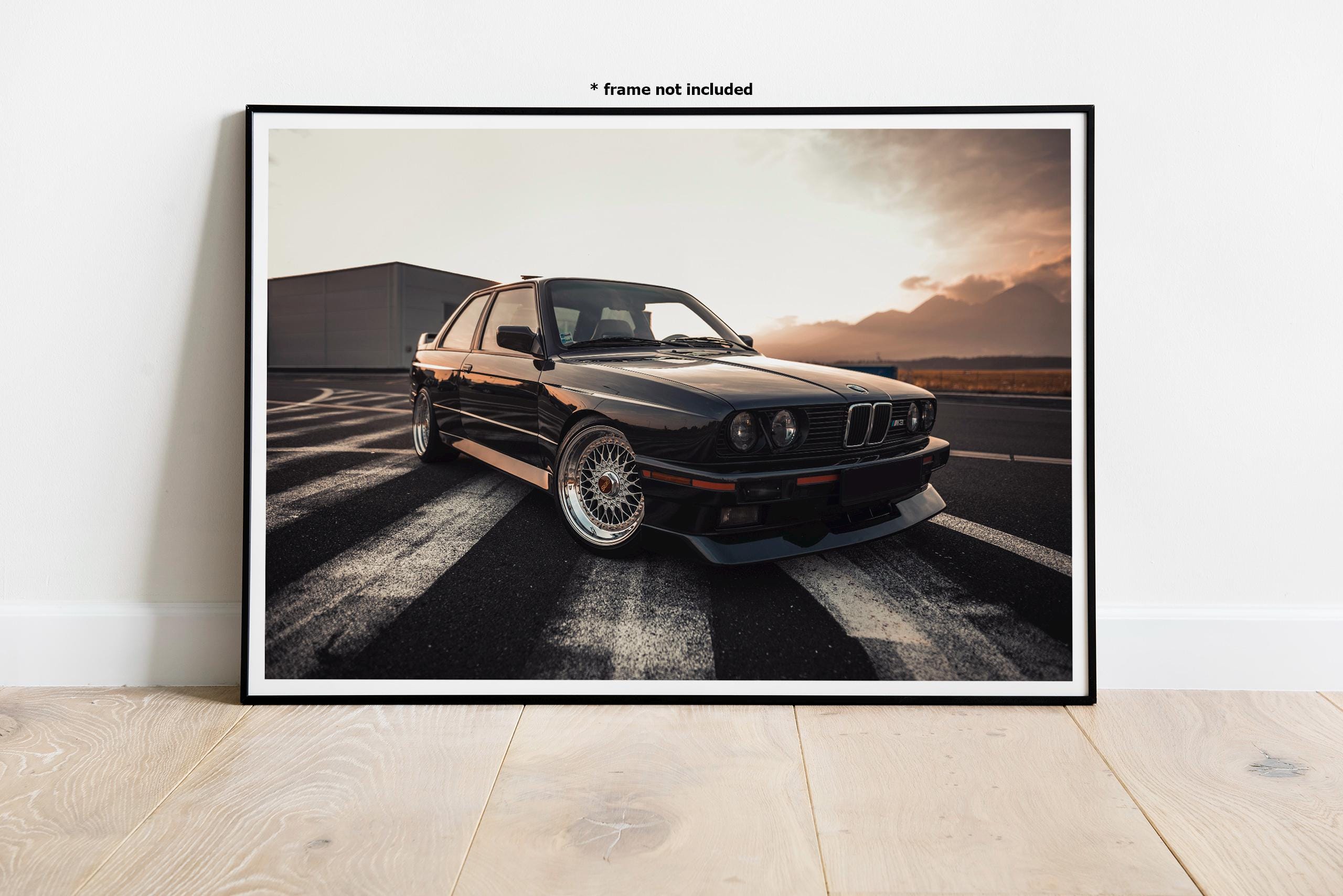 E30 BMW M3 Automotive Wall Art Print Poster - Etsy