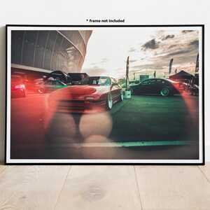 FC Mazda RX-7 Automotive Wall Art Print Poster