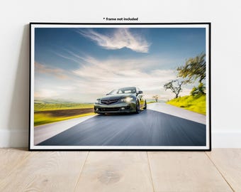 Affiche automobile roulante Honda Accord #2, impression d'art mural