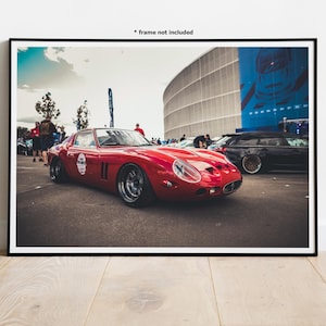 Ferrari 250 GTO Automotive Wall Art Print Poster
