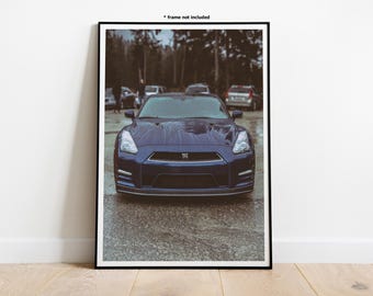 Nissan GT-R #2 Automotive Wall Art Print Poster