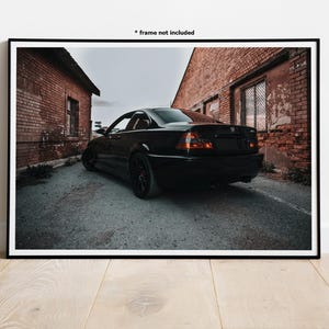 BMW E46 M3 #2 Automotive Wall Art Print Poster