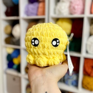 Jumbo Pocket Octo // plushie, amigurumi, stuffed animal
