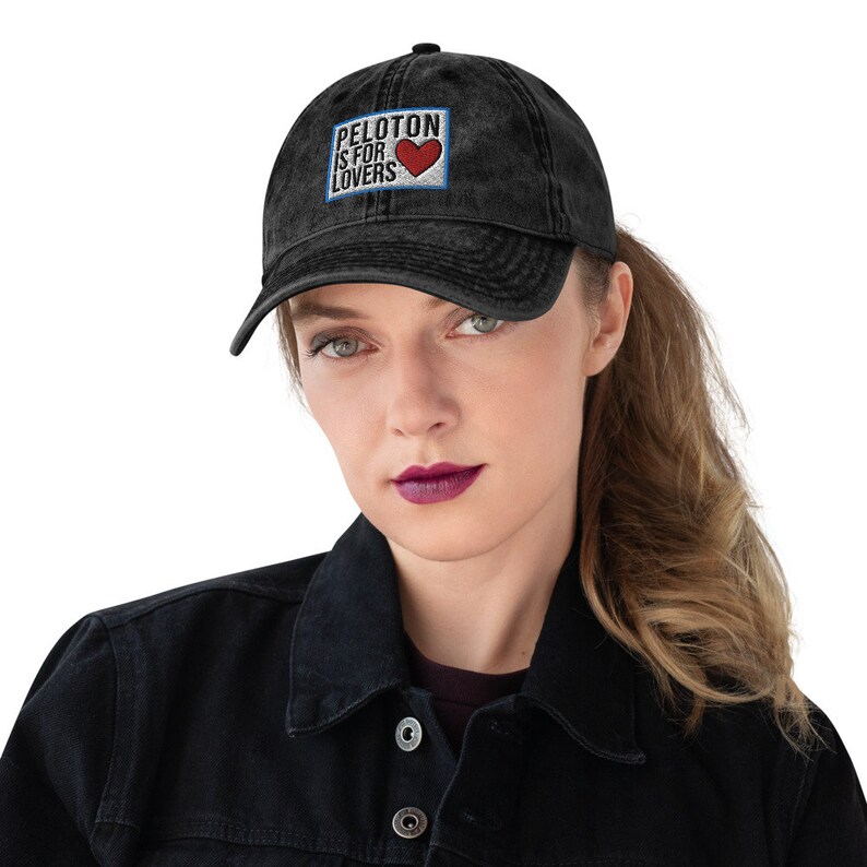 Peloton is for Lovers Vintage Cotton Twill Cap