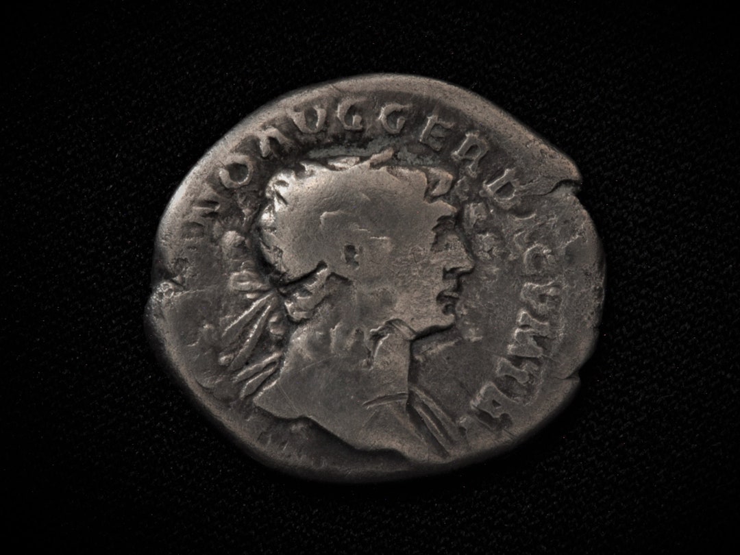 Trajan Denarius, Rome. 98-117 AD. RIC 174. Silver Coin Ancient Roman ...