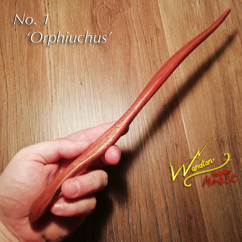 Handmade Custom Wand No. 1 'ophiuchus' FOR SALE Etsy