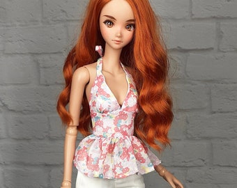 Ruffle top 5 colors for 1/3 bjd smart doll dollfie dream top