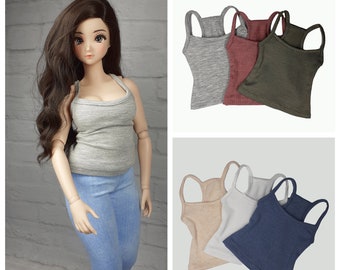 Spaghettitop in 6 Farben für  smart doll pear body  Top Camisole