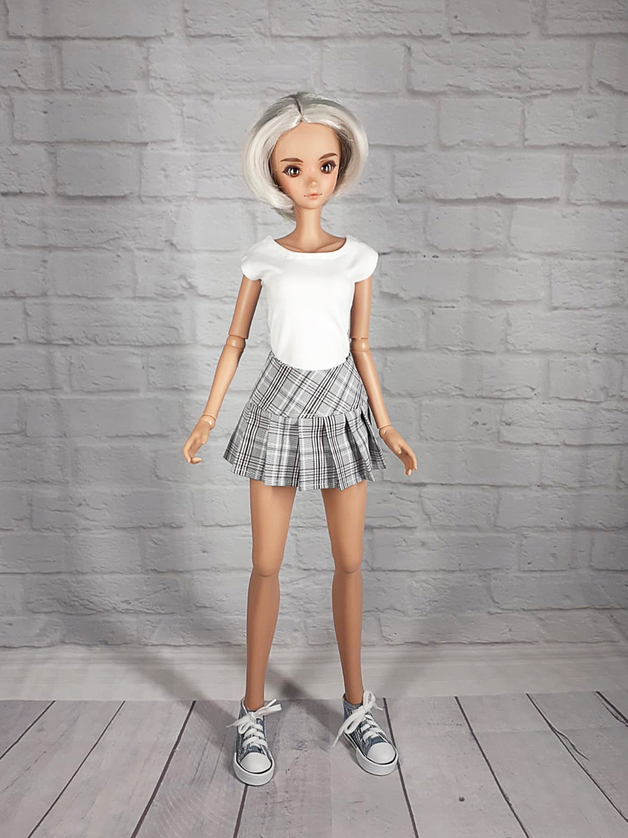 Doll Skirt Checkered - Etsy