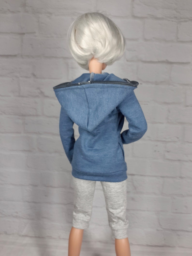 Hoodie für 1/3 bjd smart doll dollfie dream Kapuzenjacke in 3 Farben zdjęcie 7