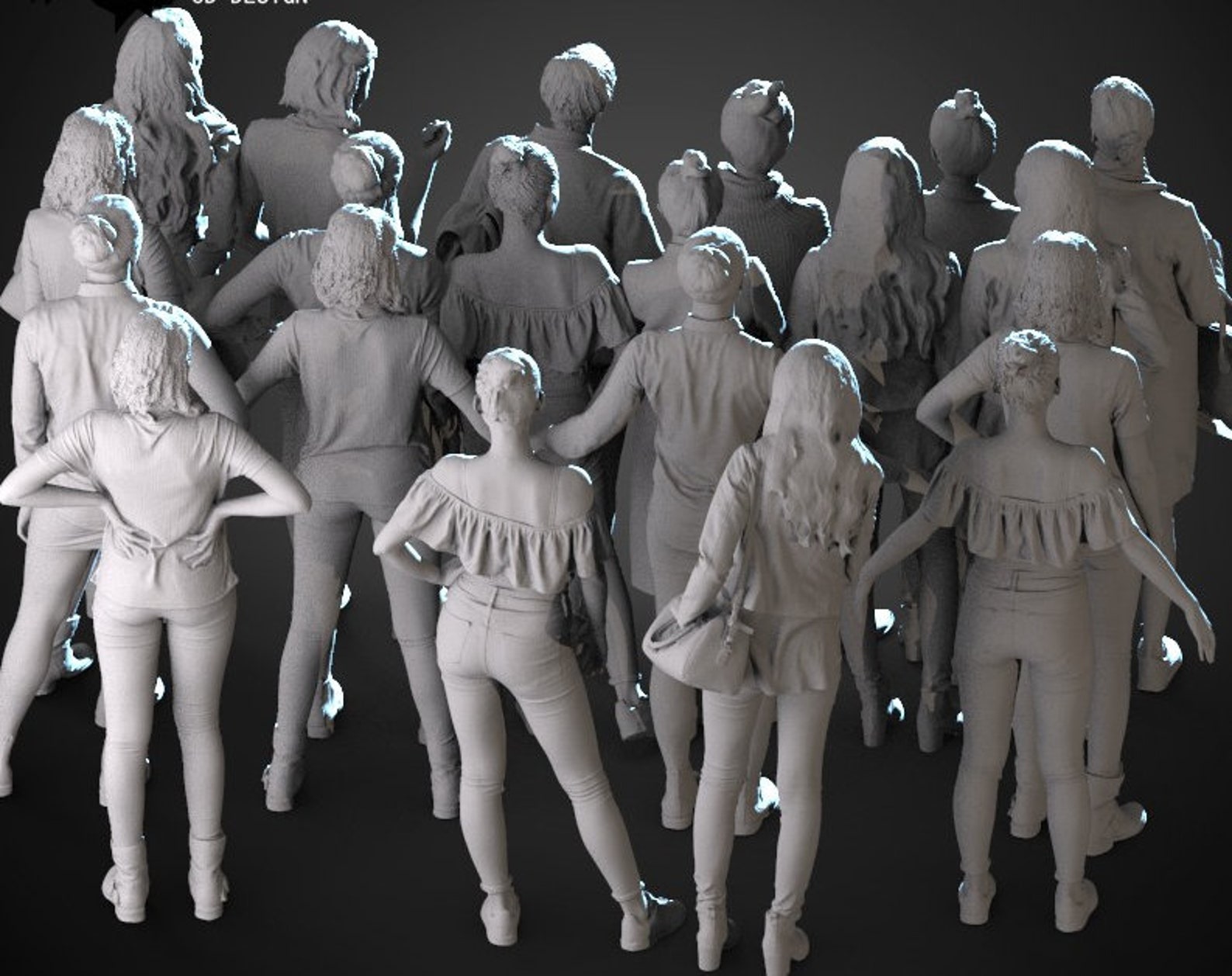 Scale Woman's STL Etsy