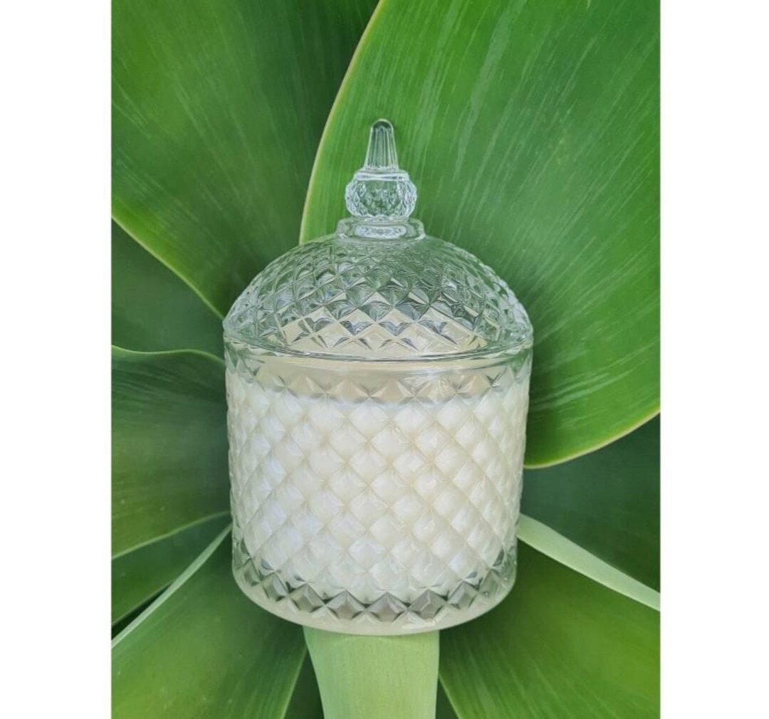 Premium Clear Glass Candle Various Scents Cupola Jar Etsy Australia