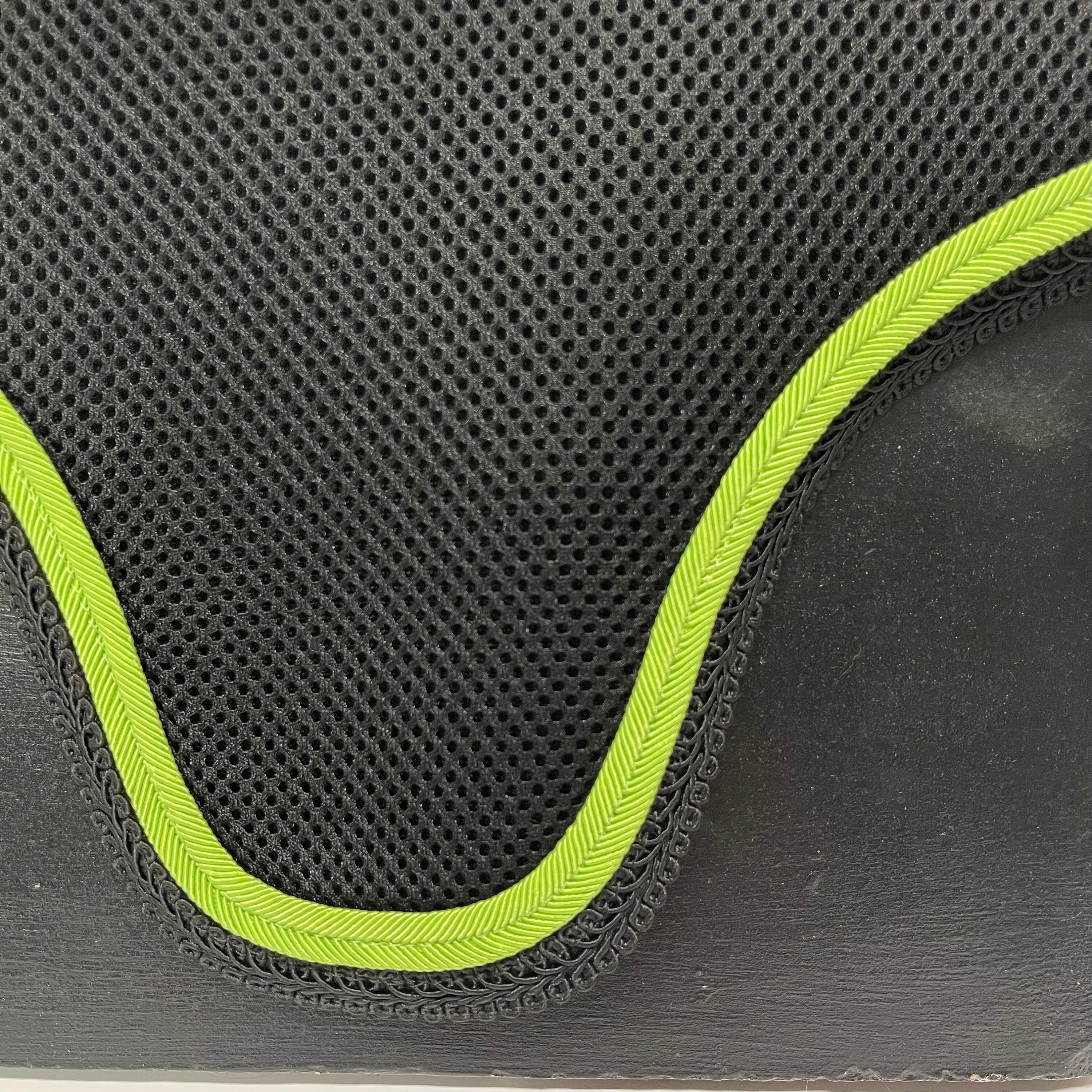 CHOOSE Your SIZE BONNET, in Black Mesh With Lime Green Accent. Pony,cob ...