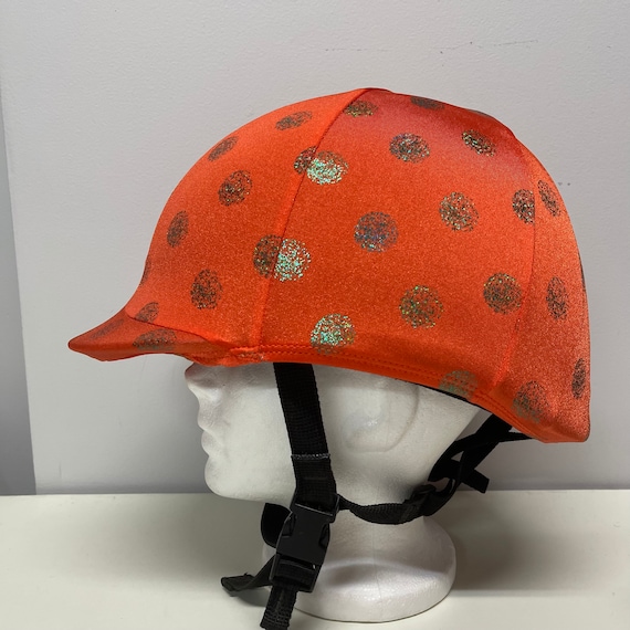 Lycra Horse RIDING Helmet/hat 
