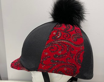 personalised riding hat bolsa