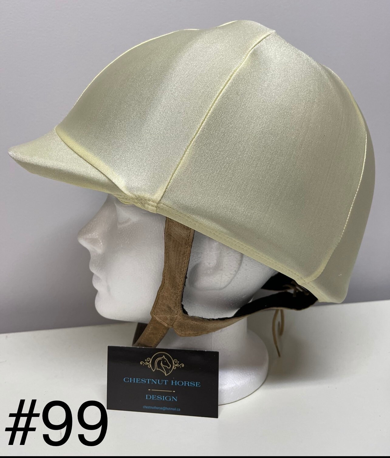 Horse RIDING HELMET/Hat COVER in Soft Yellow Lycra Etsy