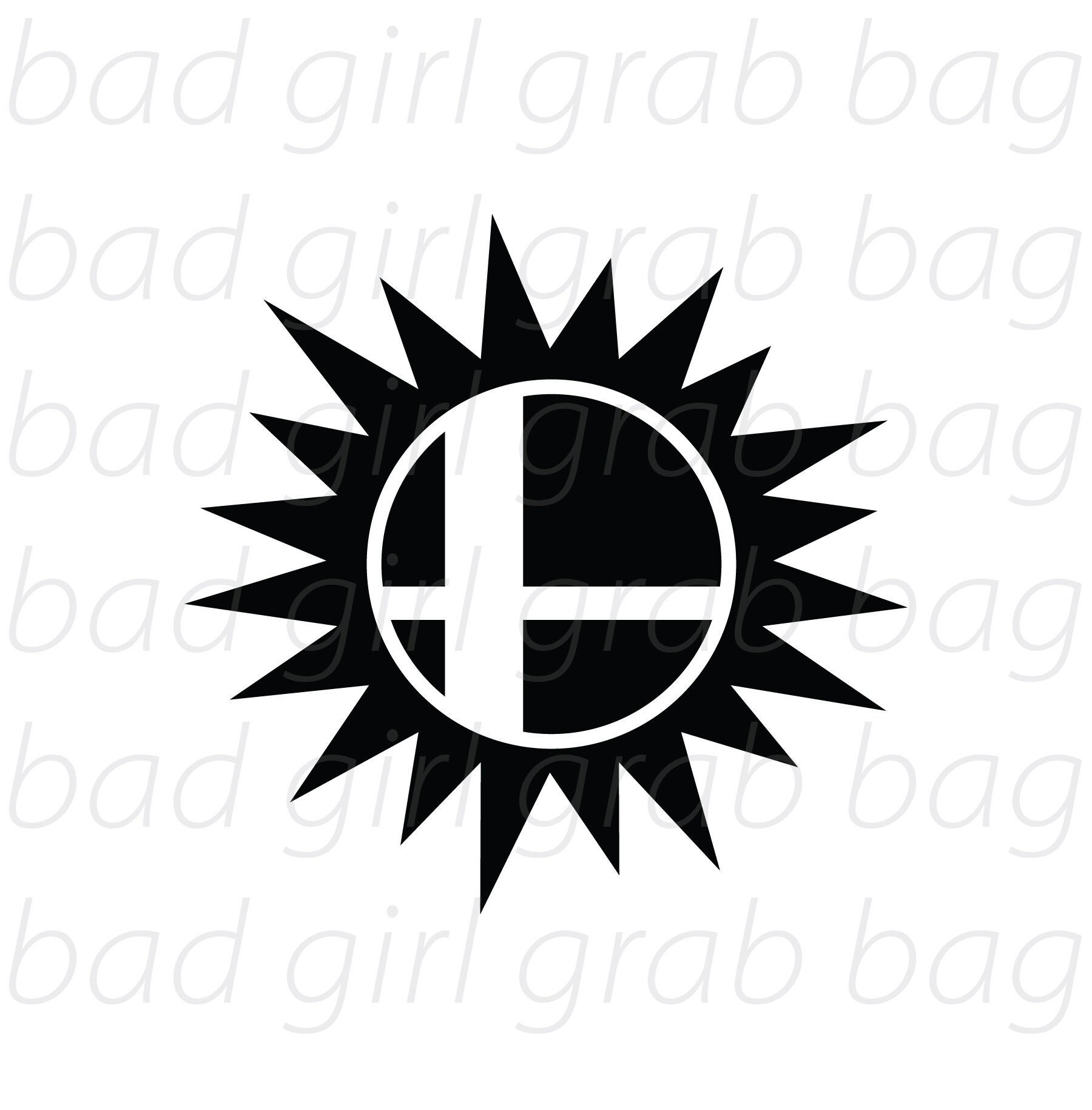 Smash Ball / Super Smash Bros Nintendo Inspired SVG File for Cricut