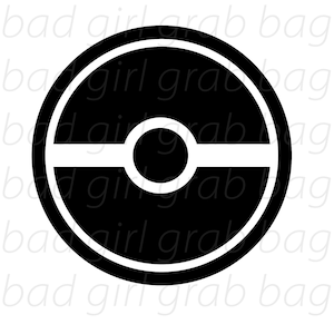 Pokeball Svg Layered , Pokebal Clipart, Cricut, Digital Vect - Inspire  Uplift