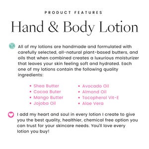 Au&#39; Naturel Hand & Body Lotion: Shea Butter, Aloe Vera