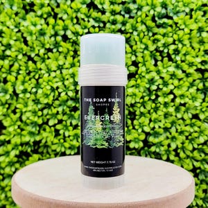 Evergreen Natural Deodorant: Pacific Northwest Scent, Handmade