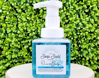 Ocean Breeze Foaming Hand Soap,  Liquid Soap, Handmade Soap, Vegan Soap, Natural Soap, Hand Soap