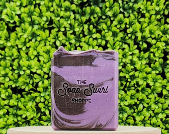 Lavender Driftwood Soap Bar: Handmade Vegan Soap