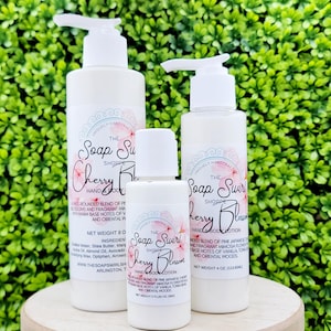 Cherry Blossom Hand & Body Lotion, Hand Lotion, Body Lotion, Natural Lotion, Handmade Lotion, Hand and Body Cream