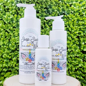 Unicorn Wishes Hand & Body Lotion, Hand Lotion, Body Lotion, Natural Lotion, Handmade Lotion, Hand and Body Cream
