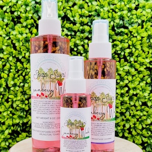 Cranberry Woods Body, Room & Linen Spray, Body Spray, Fragrance Spray, Fragrance Mist, Room Spray, Fragrance, Holiday Gift, Stocking Stuffer